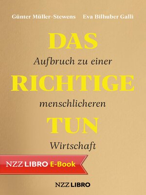 cover image of Das Richtige tun